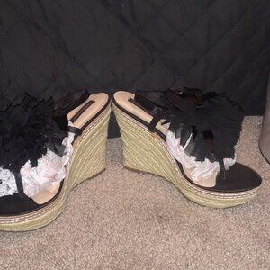 DOLLHOUSE  Espadrilles BLACK / CREAM